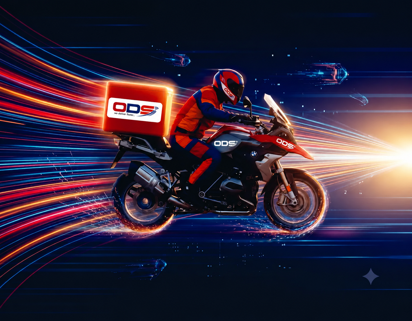 ODS delivery rider